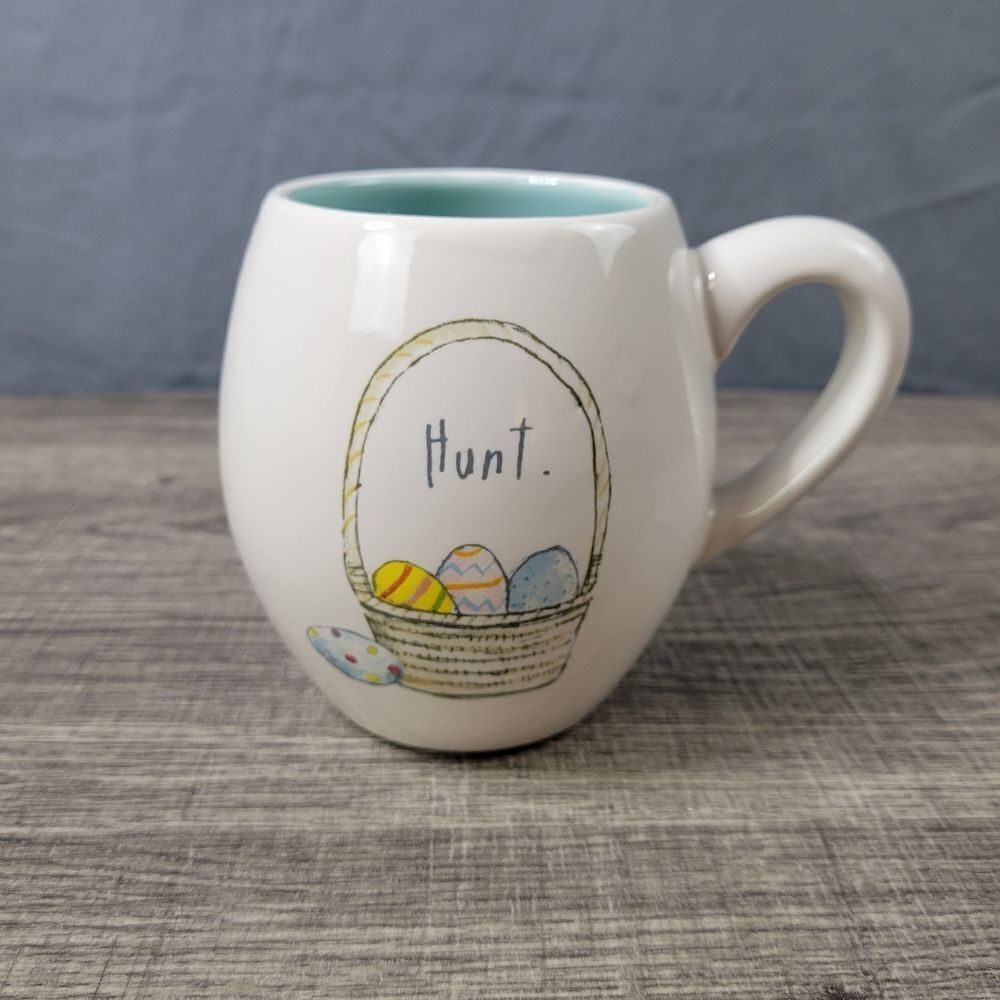 Rae Dunn Artisan Collection Farmhouse Easter Basket Egg Hunt‎ Mug